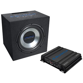 Kit sub + amplificatore CRUNCH 500W CBP300